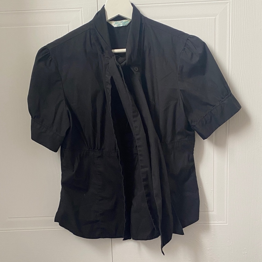 Elegant Black Women's Blouse